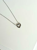 Steel Silver-Colored Heart Necklace
