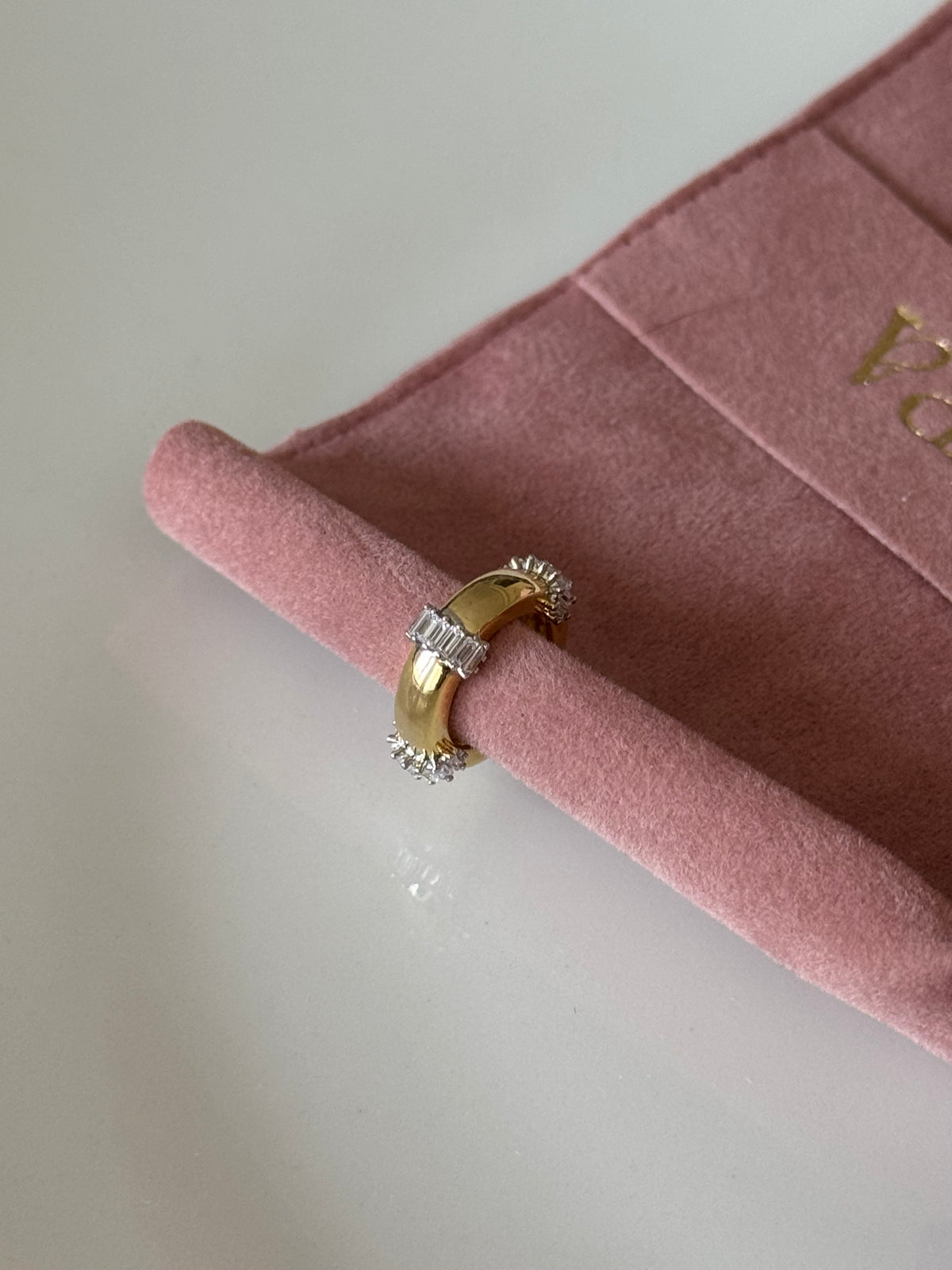 Gold Plated Cartilage Hoop Earring
