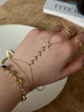 Gold Plated Star Hand Chain