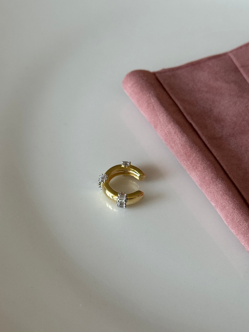 Gold Plated Cartilage Hoop Earring