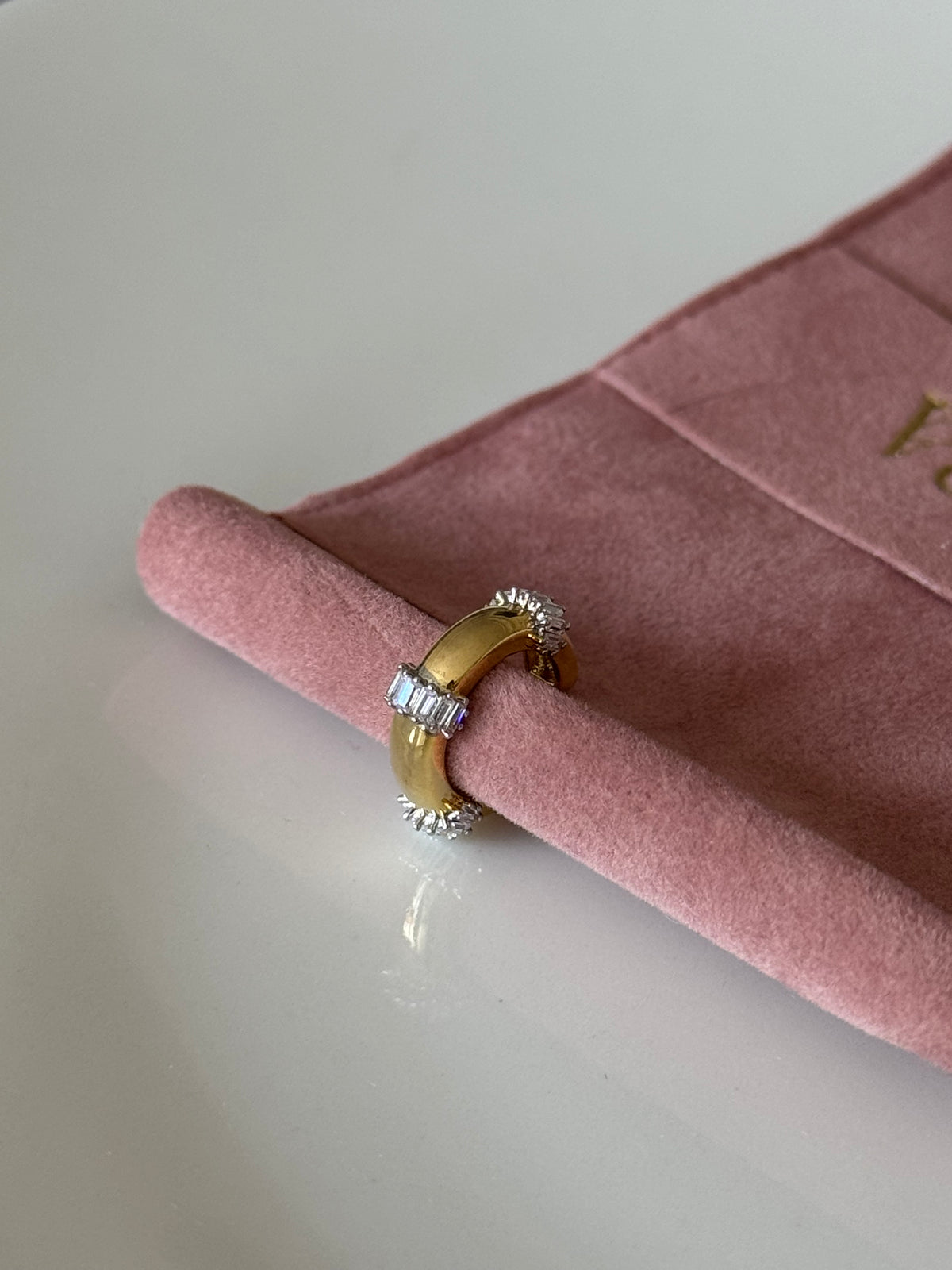 Gold Plated Cartilage Hoop Earring