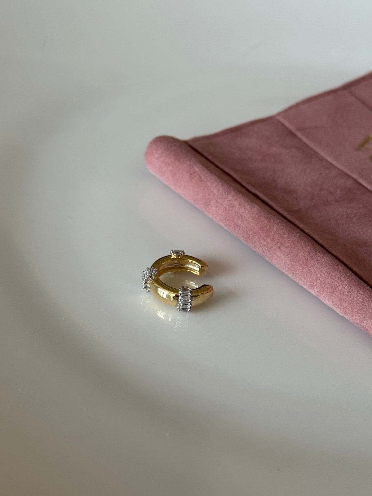 Gold Plated Cartilage Hoop Earring