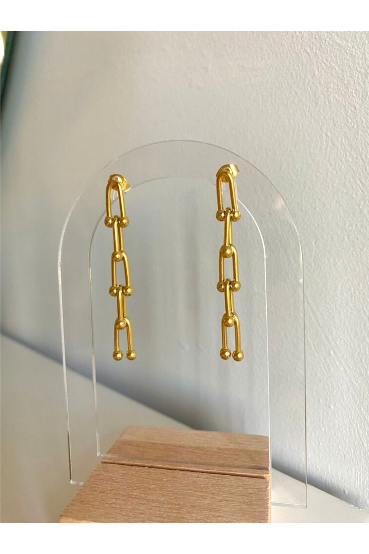 Steel Dangle Alternative Tiff Earrings