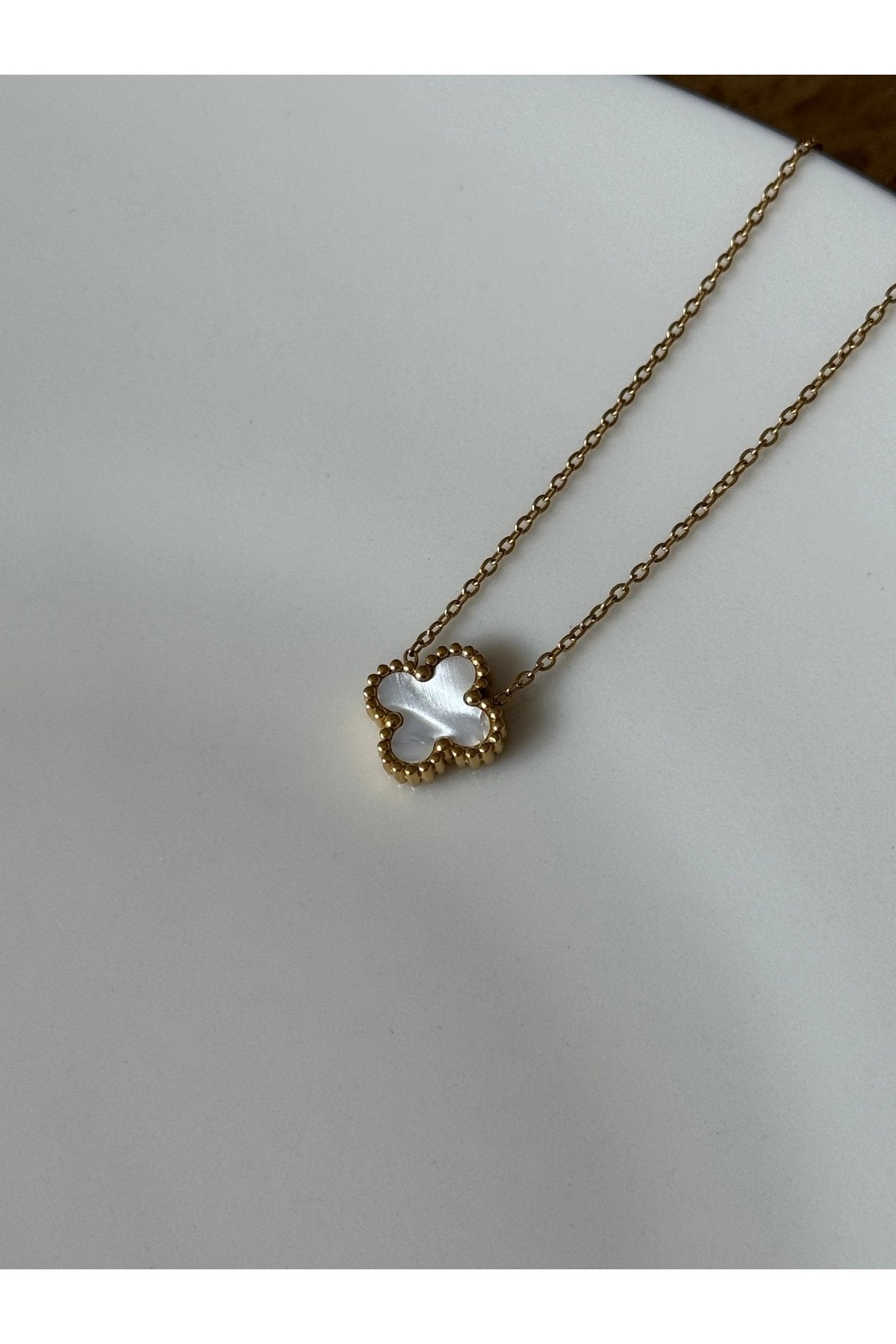 Gold Color Steel Necklace