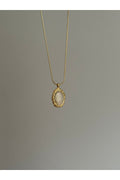 Steel Gold-Tone Vintage Necklace