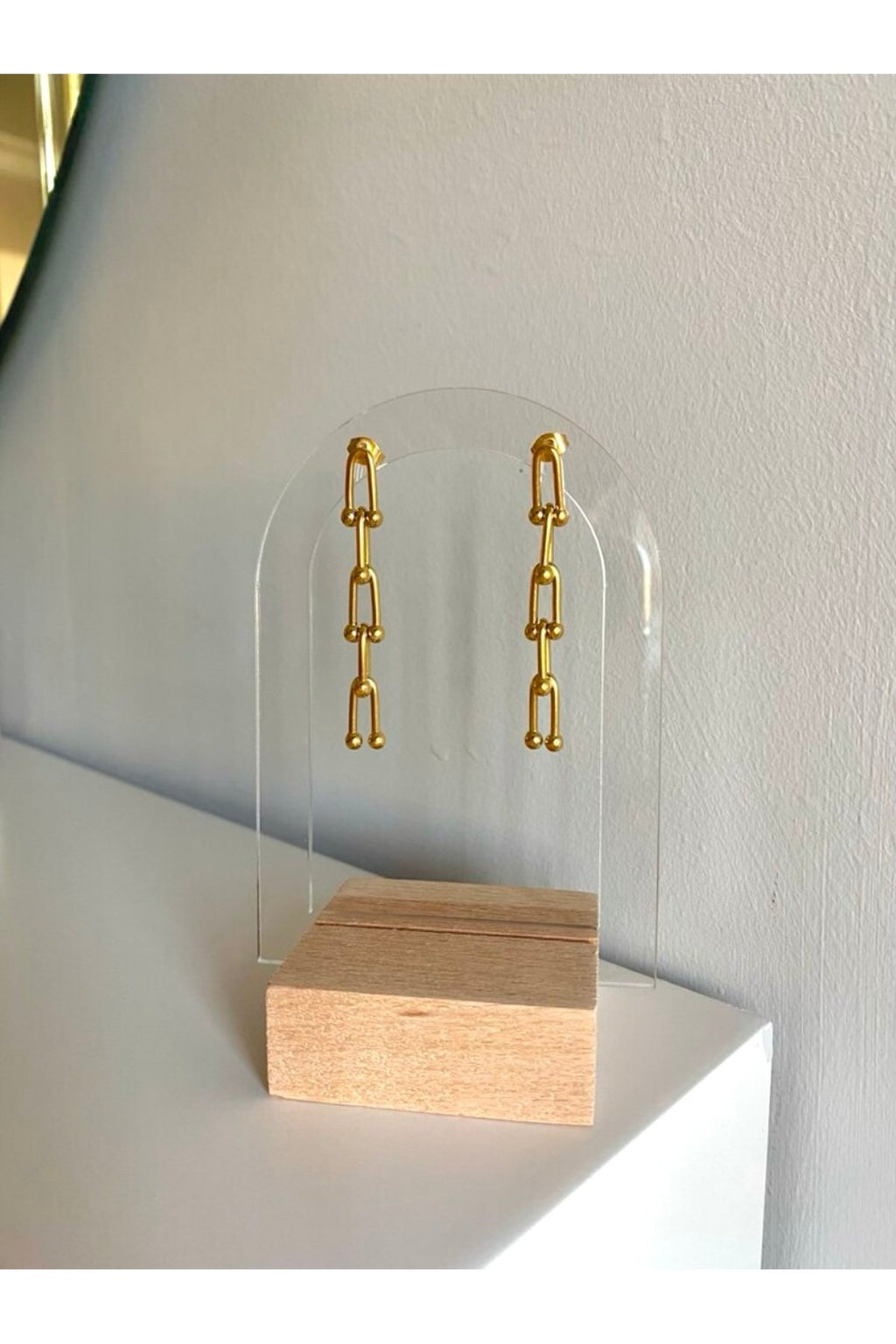 Steel Dangle Alternative Tiff Earrings