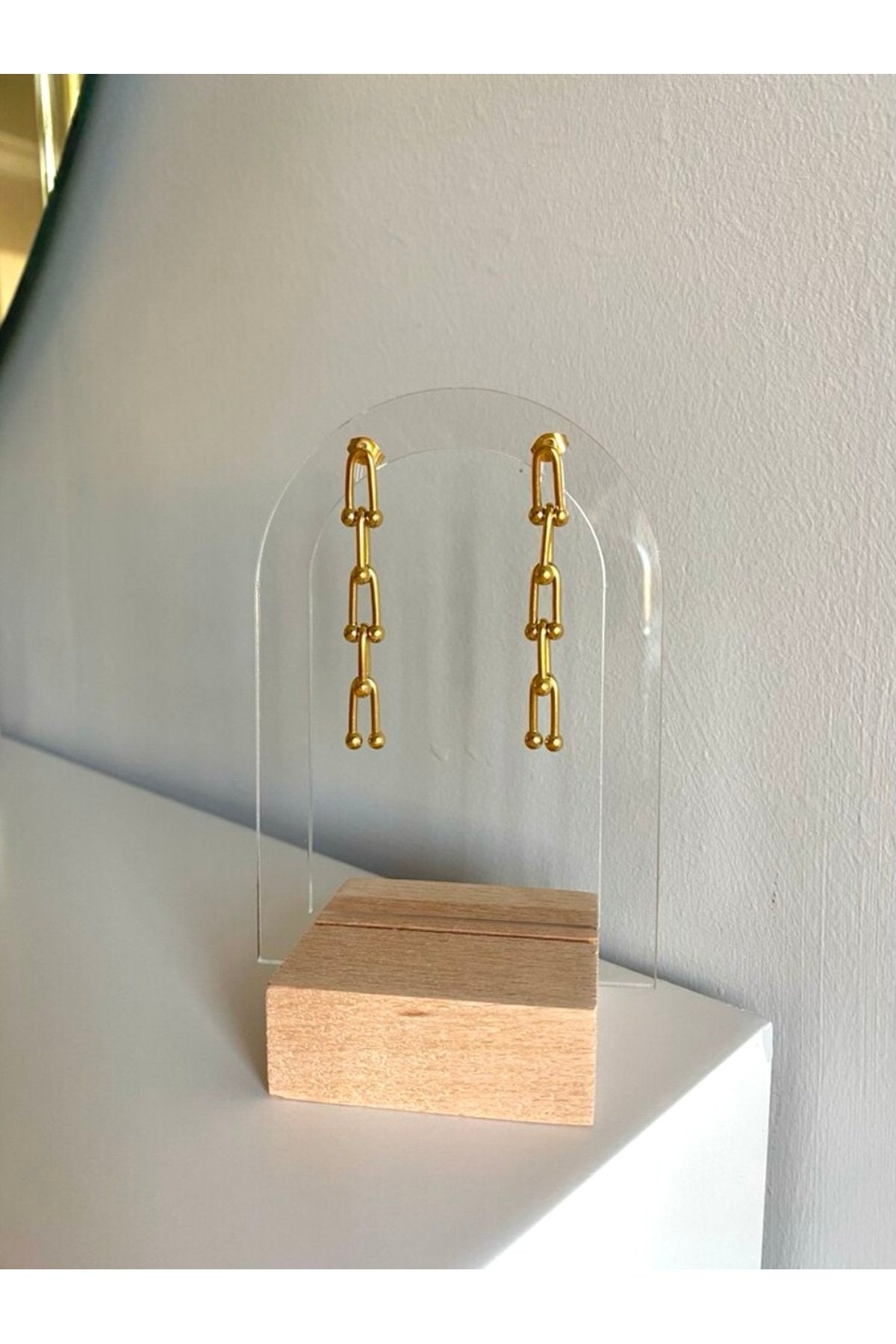 Steel Dangle Alternative Tiff Earrings