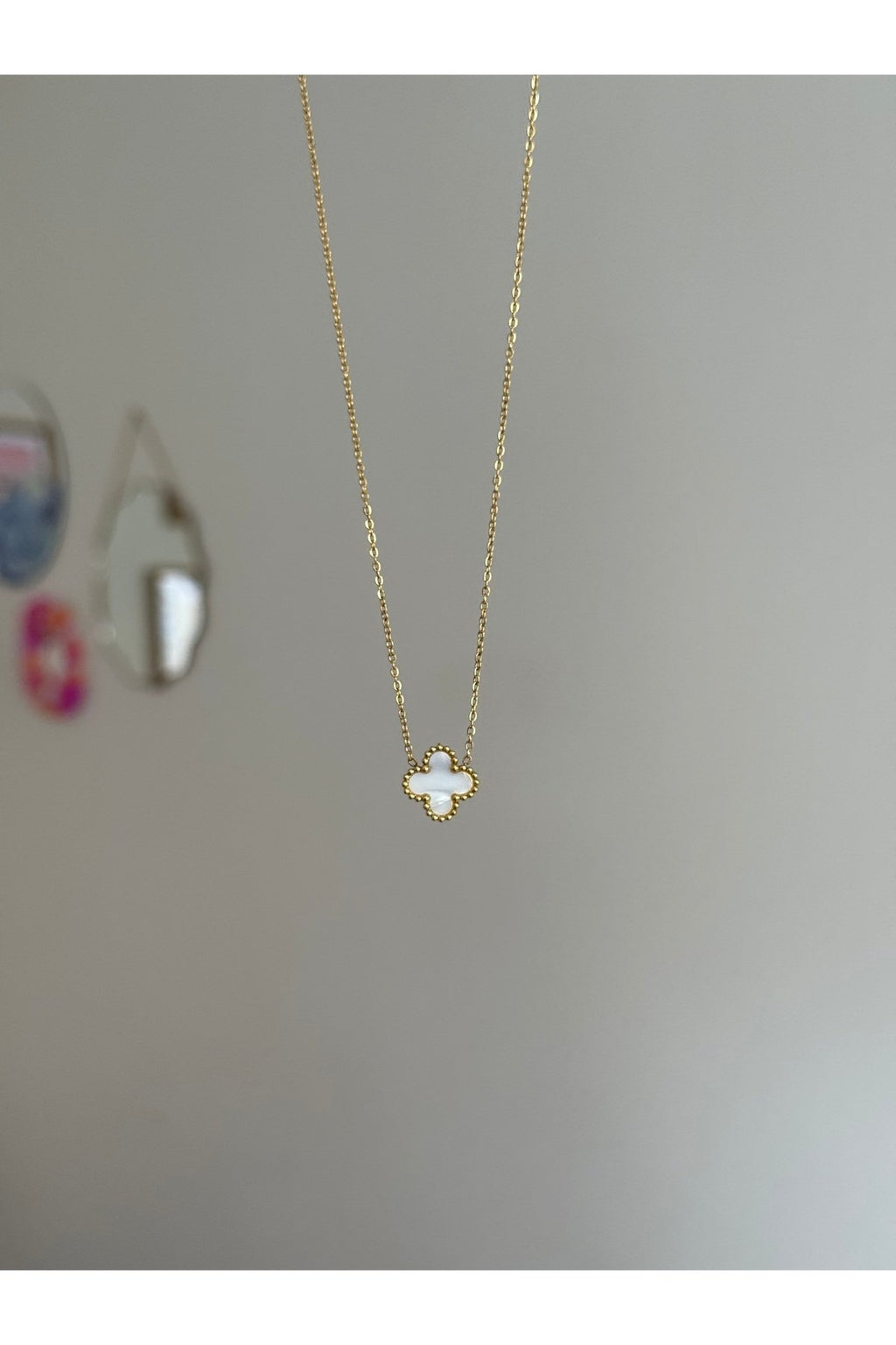 Gold Color Steel Necklace