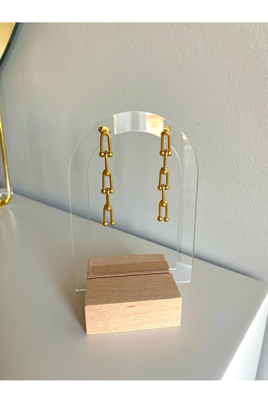 Steel Dangle Alternative Tiff Earrings