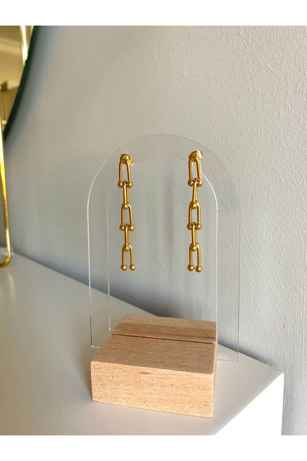 Steel Dangle Alternative Tiff Earrings