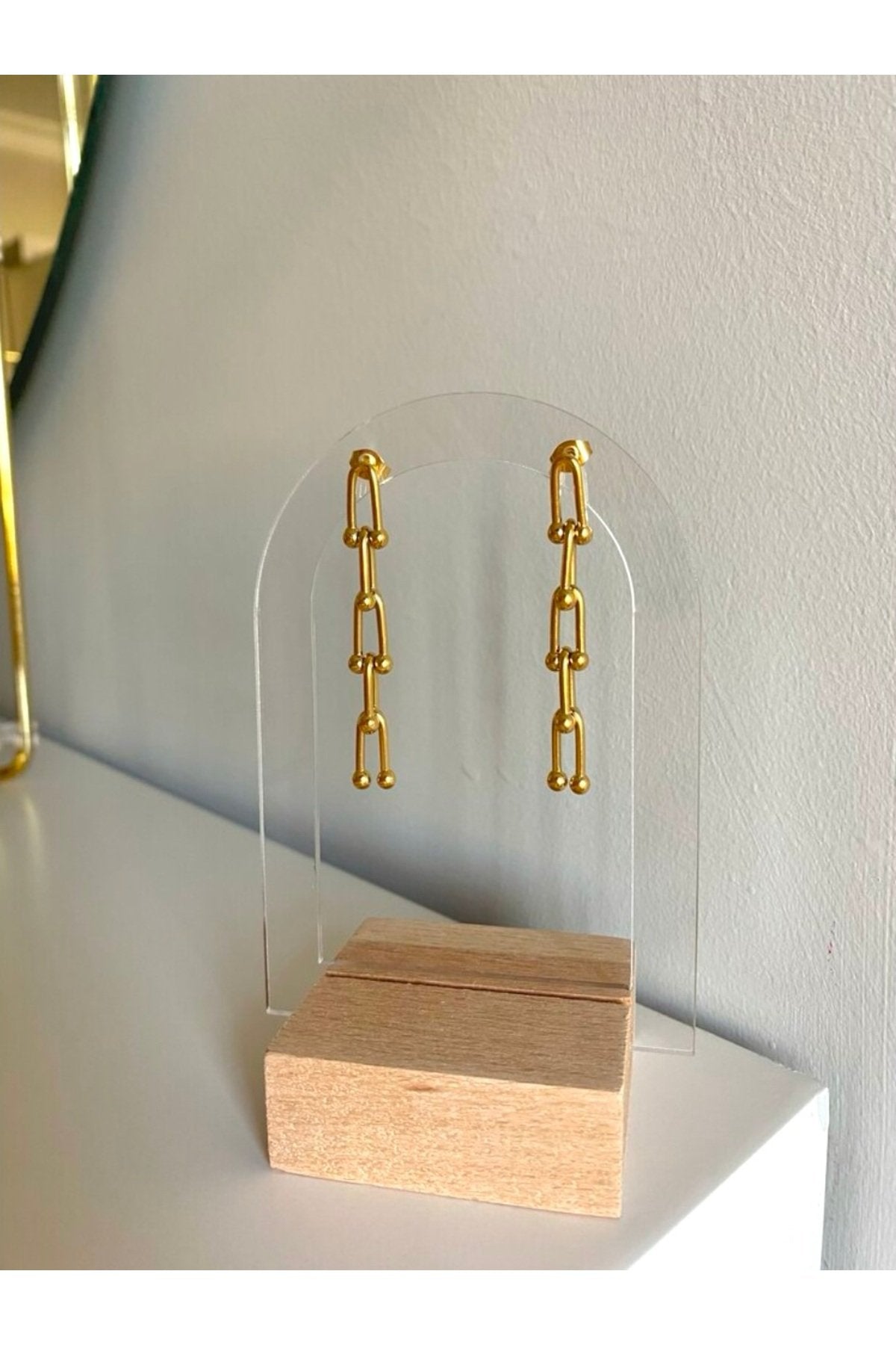 Steel Dangle Alternative Tiff Earrings