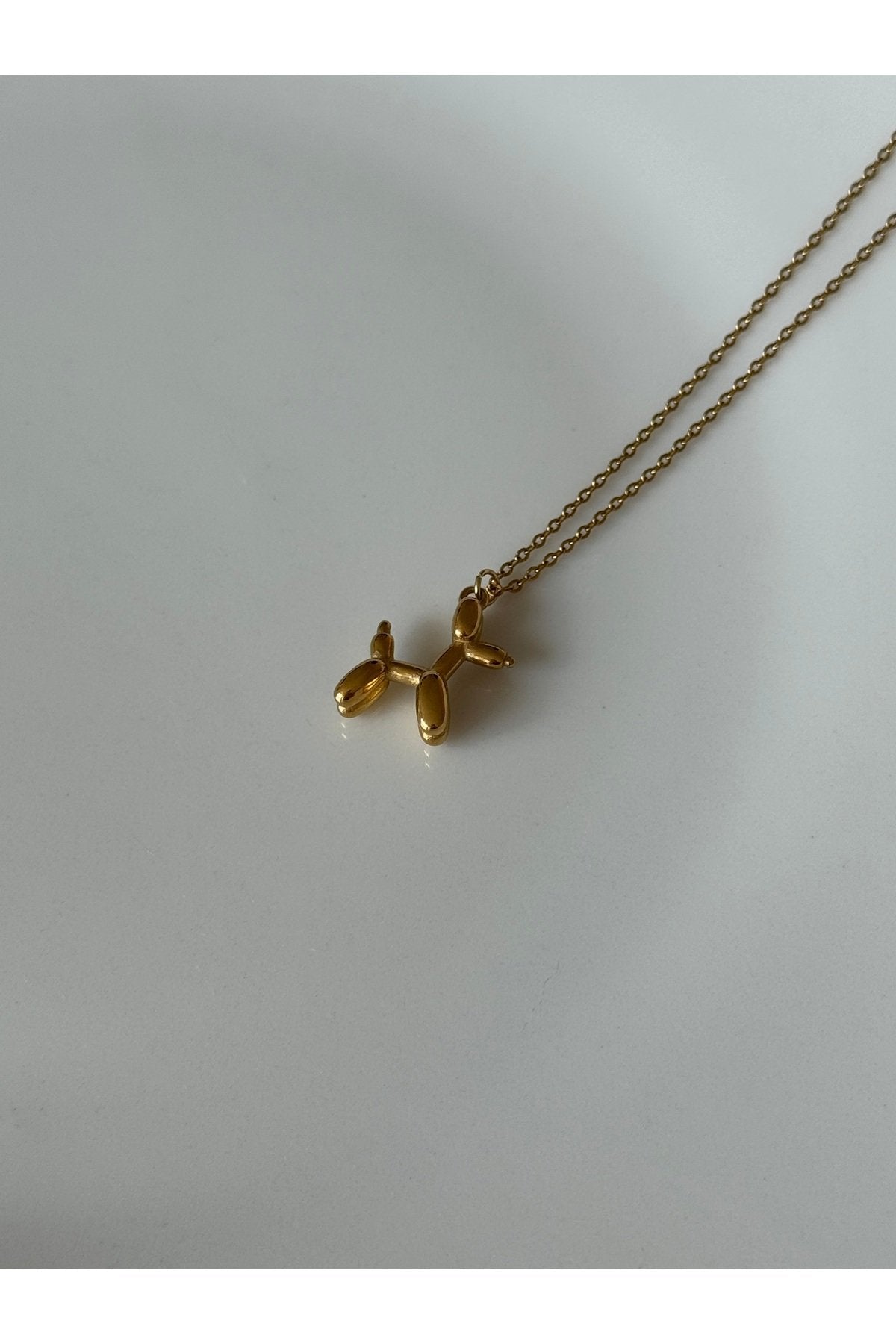 Steel Gold Tone Necklace