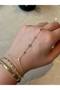 Gold Plated Star Hand Chain