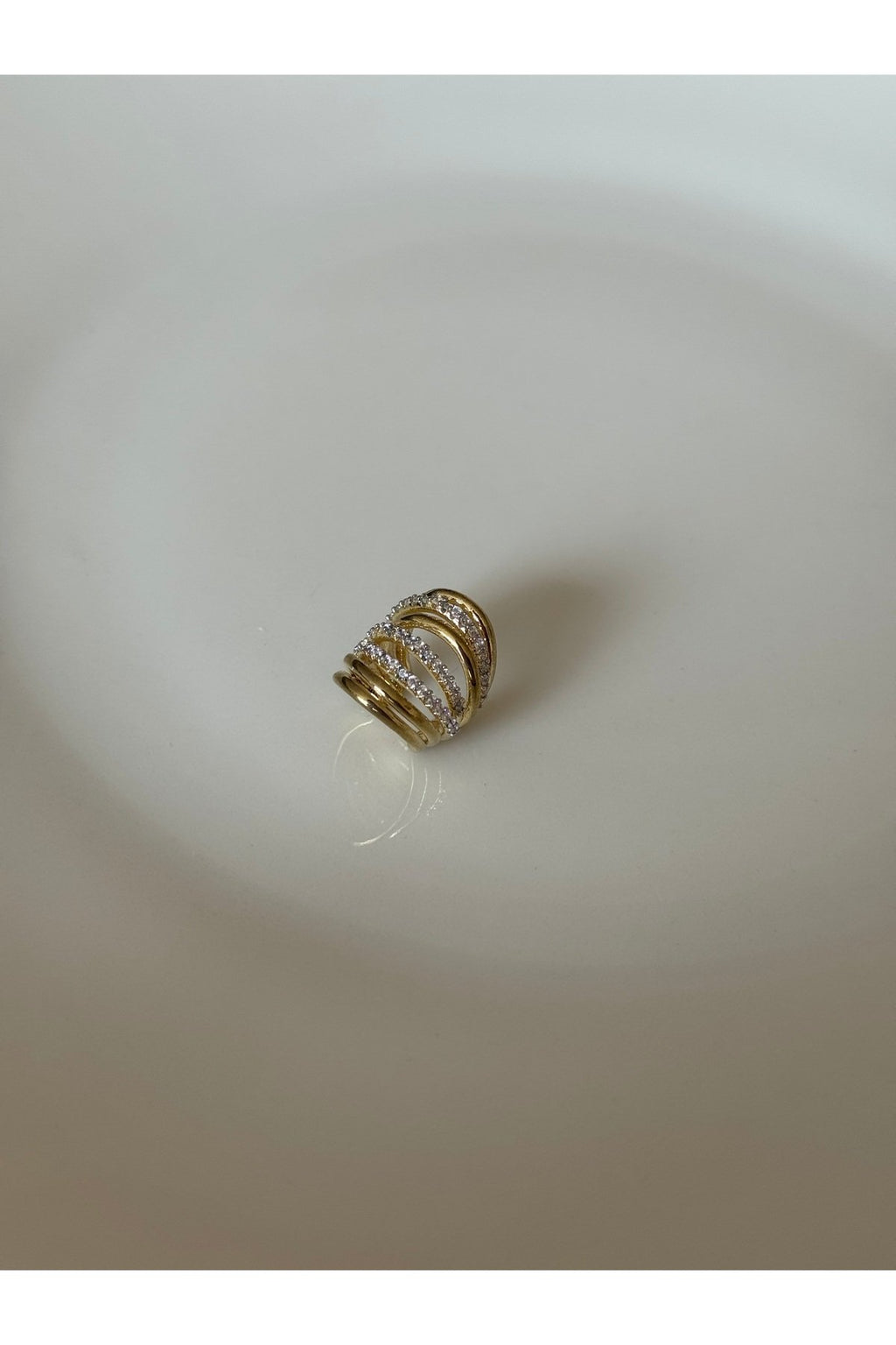 Gold Plated Multi-Compression Cartilage Earring