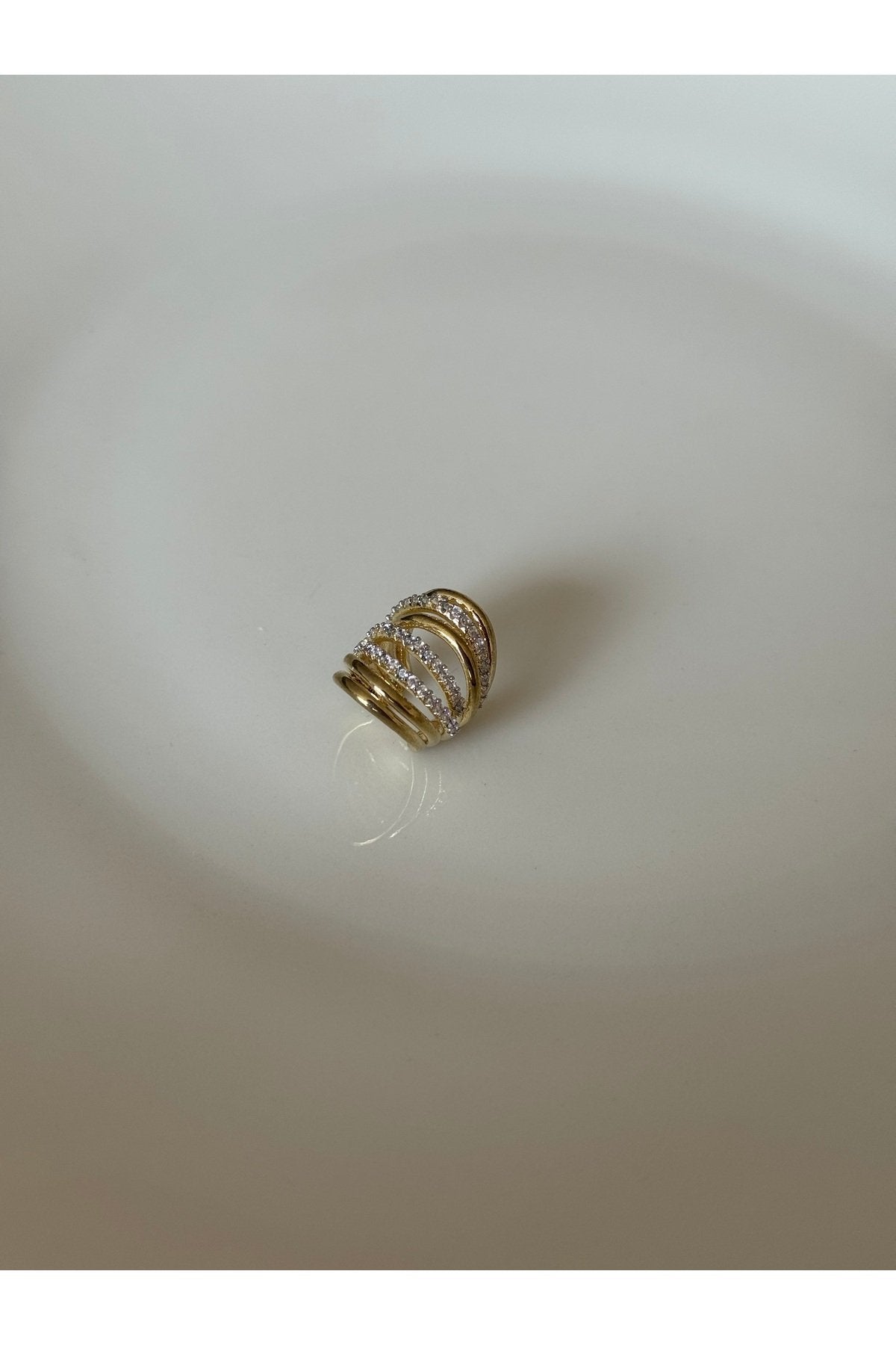 Gold Plated Multi-Compression Cartilage Earring