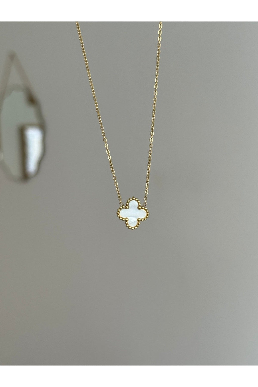Gold Color Steel Necklace