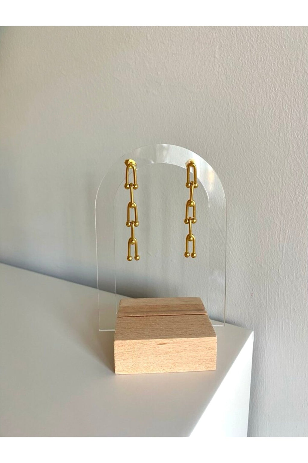 Steel Dangle Alternative Tiff Earrings