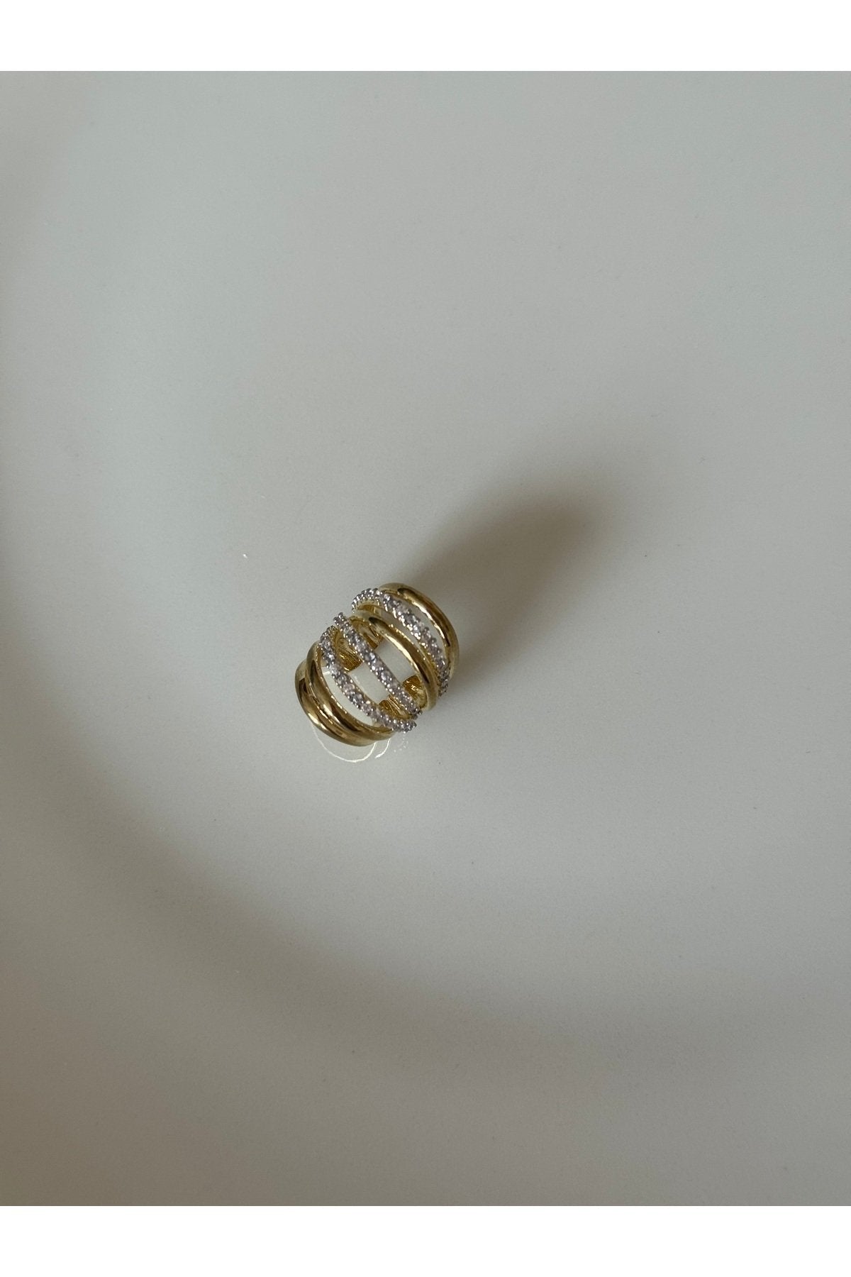 Gold Plated Multi-Compression Cartilage Earring